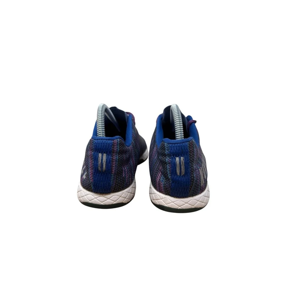 NOBULL SuperFabric Trainers Womens 8 Blue Purple Space Dye Athletic Sneakers